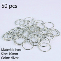 50-200 sztuk złoto/srebro pasmo włosów Dreadlock koraliki mankiety pierścienie Tube akcesoria Hoop koło około 8-18mm otwór wewnętrzny pierścienie do włosów 2